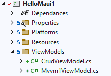 viewmodel folder